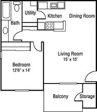 The Larkspur 300-3016 floor plan